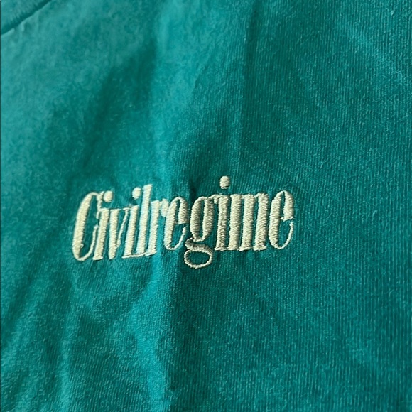 Civil Regime Green Short Sleeve Crew Neck Tee - Picture 3 of 10